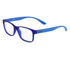 Lacoste L3804B-467 Kids Eyeglasses Mid Blue Matte