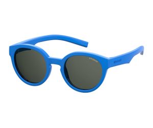 Polaroid Kids PLD-8019/S/SM Sunglasses Polarized Blue/Gray 0PJP-M9