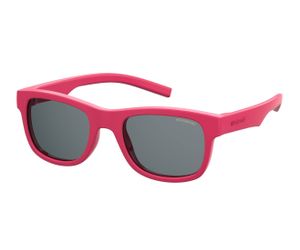 Polaroid Kids PLD-8020/S/SM Sunglasses Polarized 035J-M9 Pink/Grey