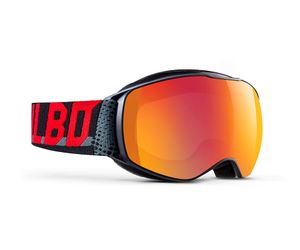 Julbo J75312217 Echo Kids Prescription Ski Maaks Black/Grey/Red/Multilayer Fire 8-12 Years