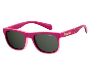 Polaroid Childrens Sunglasses PLD 8035/S Polarized 0MU1 Fuchsia