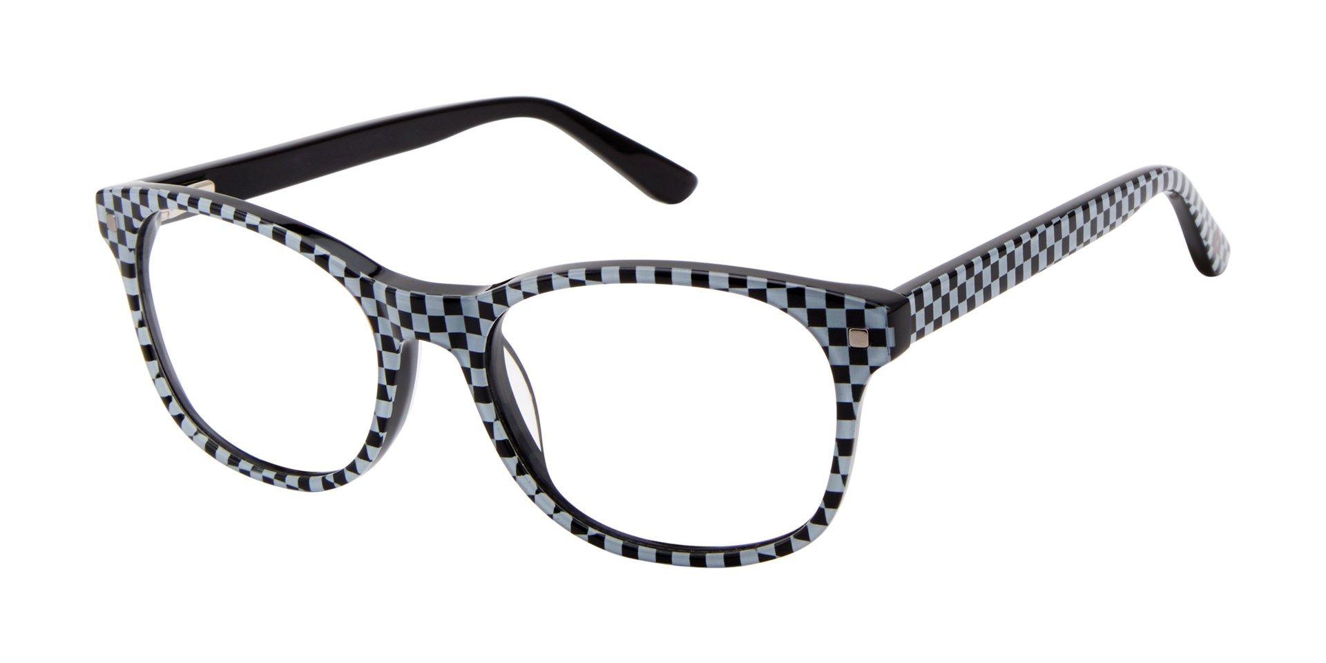 Black and 2025 white eyeglasses