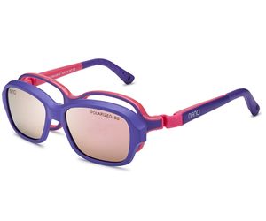 Nano Replay Solar Clip 3.0 Kids Sunglasses Matte Purple/Pink