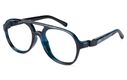 Nano Gran Turismo Kids Eyeglasses Crystal Blue Tortoise Shell/Black