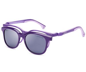 Nano Pixel Solar Clip 3.0 Kids Eyeglasses Purple / Lilac