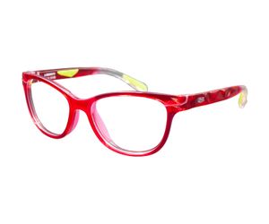 Rec Specs Liberty Sport  Z8-Y70 Kids Indesctructible Eyeglasses Translucent Red/Lime #720