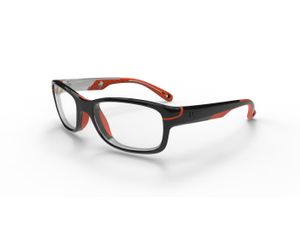 Rec Specs Liberty Sport  Z8-Y10 Kids Indesctructible Eyeglasses Shiny Black/Orange #253