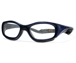 Rec Specs Liberty Sport Slam XL Kids Protective Eyeglasses Navy Blue/Dark Grey #644