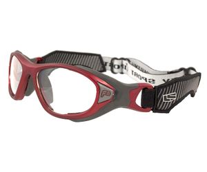 Rec Specs Liberty Sport Helmet Spex Protective Kids Glasses Metallic Crimson #710