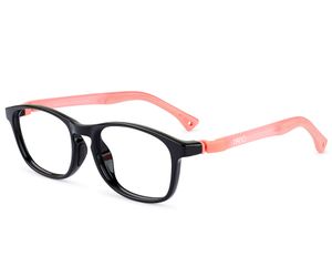 Nano Power Up Glow 3.0 Kids Eyeglasses Black/Pink Glow