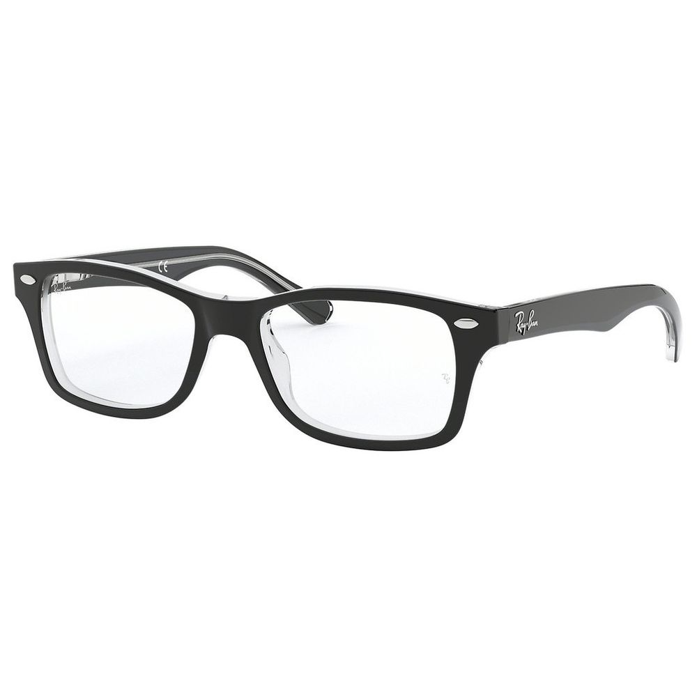 Ray-Ban Junior RY1531-3529 Children's Glasses Black on Transparent - Optiwow