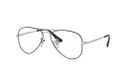 Ray-Ban Junior Aviator RY1089-4064 Children's Glasses Silver on Top Black