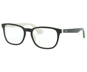 Ray-Ban Junior RY1592-3820 Children's Glasses Black On White/Green