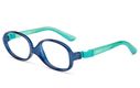 Nano Clipping Kids Glasses Crystal Navy/Blue