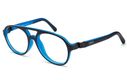 Nano Gran Turismo Kids Eyeglasses Crystal Satin Black/Blue