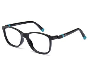 Nano Quest 3.0 Kids Eyeglasses Matte Black/Turquoise