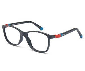 Nano Quest 3.0 Kids Eyeglasses Matte Dark Grey/Red/Blue