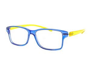 iGreen V4.28-C04 Kids Eyeglasses Shiny Blue/Shiny Light Yellow