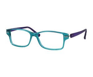 iGreen V4.28-C466 Kids Eyeglasses Glassy Green/Matte Violet