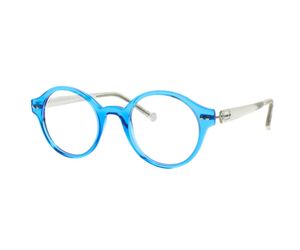 iGreen V4.60-C4 Kids Eyeglasses Transparent Blue/Shiny Crystal