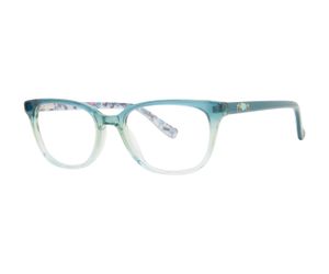Kensie Girl Love Girls Eyeglasses Teal Green