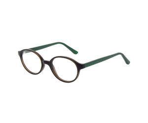 United Colors of Benetton BEKO2010-161 Kids Eyeglasses Crystal Dk Brown