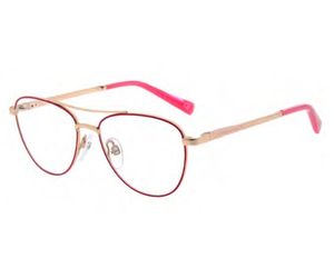 United Colors of Benetton BEKO4004-240 Kids Eyeglasses Red