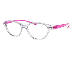 iGreen V4.29-C18 Kids Eyeglasses Crystal Glitter/Fuchsia