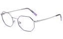 Nano Metal NAO180345 Berlin Children's Glasses Lilac Silver