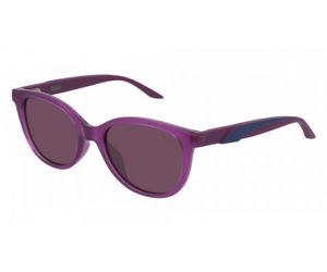 Puma Junior Kids Sunglasses PJ0052S-003 Violet Violet Lenses 