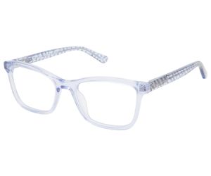 Juicy Girls Eyeglasses JU305 0QM4 Crystal Blue