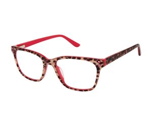 gx by Gwen Stefani Juniors GX826  Girls Glasses MUL Glitter Leopard Print