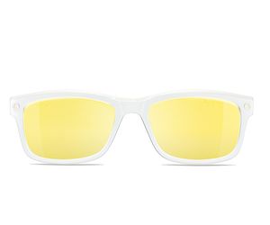 Nano Crew Blue Block Yellow Clip Lens Clip Crystal White 