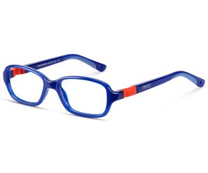 Nano Replay 3.0 Kids Eyeglasses Crystal Navy/Red