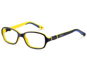 Nano Replay 3.0 Kids Eyeglasses Matt Navy/Yellow