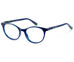 Nano Glitch 3.0 Kids Eyeglasses Crystal Navy/Green