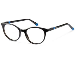 Nano Glitch 3.0 Kids Eyeglasses Crystal Black/Blue