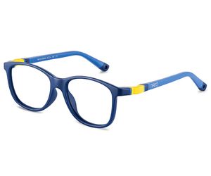 Nano Quest 3.0 Kids Eyeglasses Matte Navy/Blue/Yellow