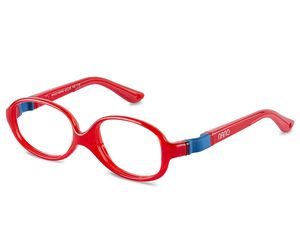 Nano Clipping 3.0 Kids Glasses Crystal Red/Navy