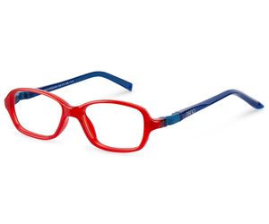Nano Replay Sleek 3.0 Kids Eyeglasses Matte Red/Navy