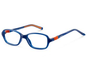 Nano Replay Sleek 3.0 Kids Eyeglasses Navy/Orange