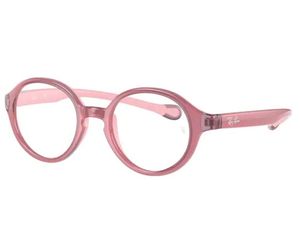 Ray-Ban Junior RY9075V-3877 Toddlers Glasses Fuchsia on Rubber Pink