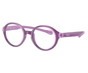Ray-Ban Junior RY9075V-3880 Toddlers Glasses Violet on Rubber Violet