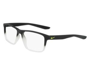 Nike 5002-010 Kids Eyeglasses Matte Black/Clear Fade