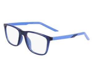 Nike 5543-410 Kids Eyeglasses Midnight Navy/Medium Blue