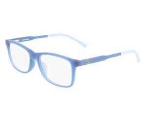 Lacoste L3647-424 Kids Eyeglasses Matte Blue Lumi 
