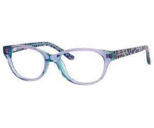Juicy Girls Eyeglasses JU913 0JMQ Aqua Pink Crystal