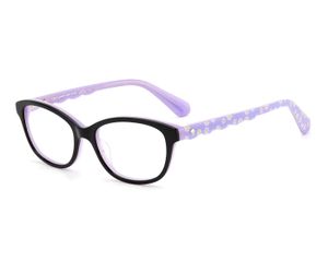 Kate Spade Girls Eyeglasses Jemma Black/Lilac 01X2