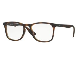 Ray-Ban Eyeglasses RX7074-5365 Rubber Havana