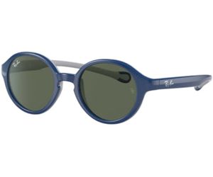 Ray-Ban Junior  RJ9075S-709671 Kids Sunglasses Blue on Rubber Grey